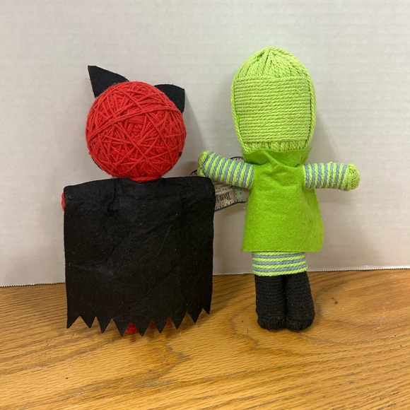 NWT! Enchanted String Dolls. Vampire and Mummy Set of Two. - Picture 2 of 6